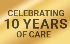 Celebrating 10 years of care